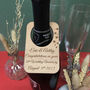 Personalised Wedding Anniversary Wine Bottle Label, thumbnail 6 of 7