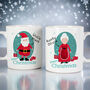 Personalised Mr And Mrs Claus Mug Set, thumbnail 3 of 6