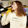 Mother: Paid With Love And Prosecco Sweatshirt, thumbnail 1 of 8