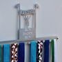 Personalised Male Finisher Medal Display Hanger, thumbnail 2 of 4