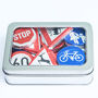 Gift Tin Of Chocolate Road Signs, thumbnail 3 of 3