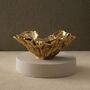 Handmade Handcrafted Abstract Brass Vase, thumbnail 1 of 2