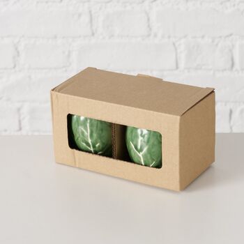 Cabbage Crush Cabbage Salt And Pepper Shakers, 5 of 6