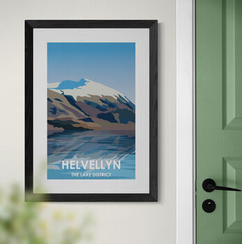 Lake District Peaks And Lakes Set Of Seven Art Prints, 3 of 8