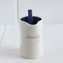 Handmade Colourful Porcelain Dressing Jug And Spoon, thumbnail 7 of 12