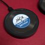 Personalised Wireless Phone Charger: Vinyl Record Style, thumbnail 4 of 5