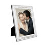 Personalised Silver Plated 5x7 Photo Frame, thumbnail 9 of 9