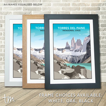 Torres Del Paine, Patagonia, Chile Print, 2 of 5