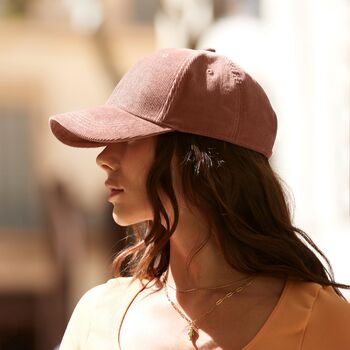Organic Cotton Corduroy Baseball Cap, 4 of 9