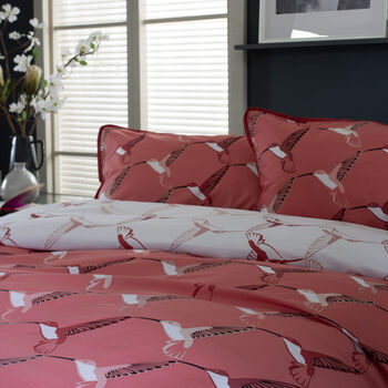 Humming Bird 100% Cotton Duvet Set, 2 of 4