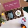Personalised Mistletoe Kisses Christmas Candle Gift Set, thumbnail 1 of 8