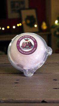 Gluten Free Christmas Pudding Candy Floss – Vegan, 3 of 3