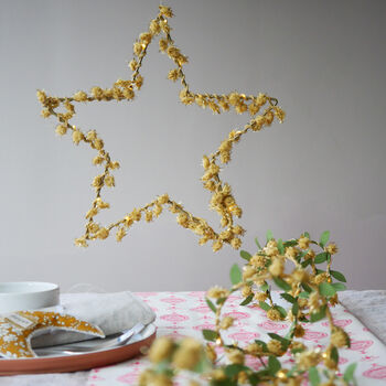 Eid Gold And Green Leaf Fairy Lights, 2 of 3