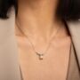 Citrine 925 Sterling Silver Necklace, thumbnail 1 of 3