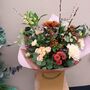 Winter Florist Choice Hand Tied Fresh Flower Bouquet, thumbnail 6 of 7