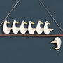 Seagulls On Branch Hanging Decoration, thumbnail 3 of 4