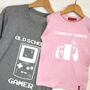 Personalised Dad And Child Gamer T Shirt Set, thumbnail 2 of 10