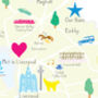 Personalised Merseyside Map: Add Favourite Places, thumbnail 4 of 4