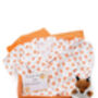 Boys Cotton Pyjama And Teddy Fox In A Box Gift Set, thumbnail 1 of 5