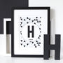 Personalised Geometric Initial / Letter Print, thumbnail 1 of 5