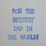 'Bestest Dad In The World' Gift Tag, thumbnail 4 of 4
