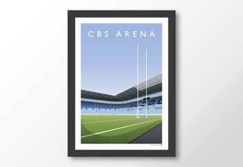 Cbs Arena Wasps Rugby Poster, 8 of 8