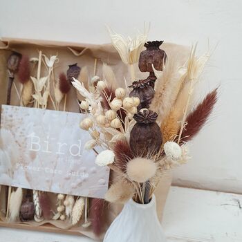 Natural Mixed Dried Letterbox Flowers, 2 of 3