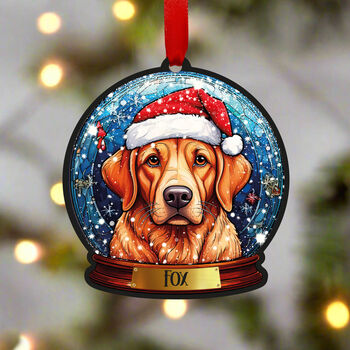 Labrador Dog Tree Decoration, 7 of 8