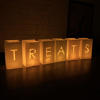 Treats Halloween Candle Bags, 3 of 3