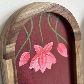 Handpainted Pichwai Wall Plates, Set Of Two, 4 of 12