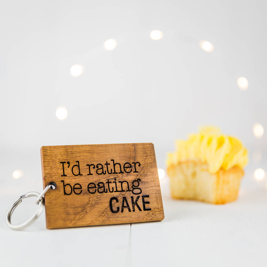 Image of Personalised I'd Rather Be…Keyring