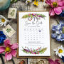 Wildflower Save The Date Cards And Envelopes, thumbnail 7 of 7