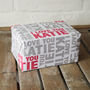 Personalised I Love You Wrapping Paper, thumbnail 4 of 8