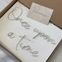 ‘Once Upon A Time’ Wire Words, thumbnail 1 of 2