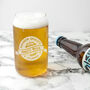 Personalised Premium Quality Beer Can Glass, thumbnail 5 of 6