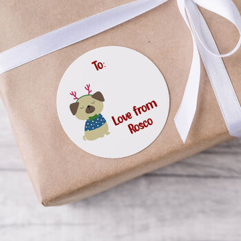 Personalised Dog Christmas Gift Labels, 2 of 7