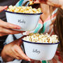 Set Of Two Personalised Couples Popcorn Bowls, thumbnail 1 of 4