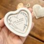 Personalised Wedding Heart Tea Tin, thumbnail 1 of 6