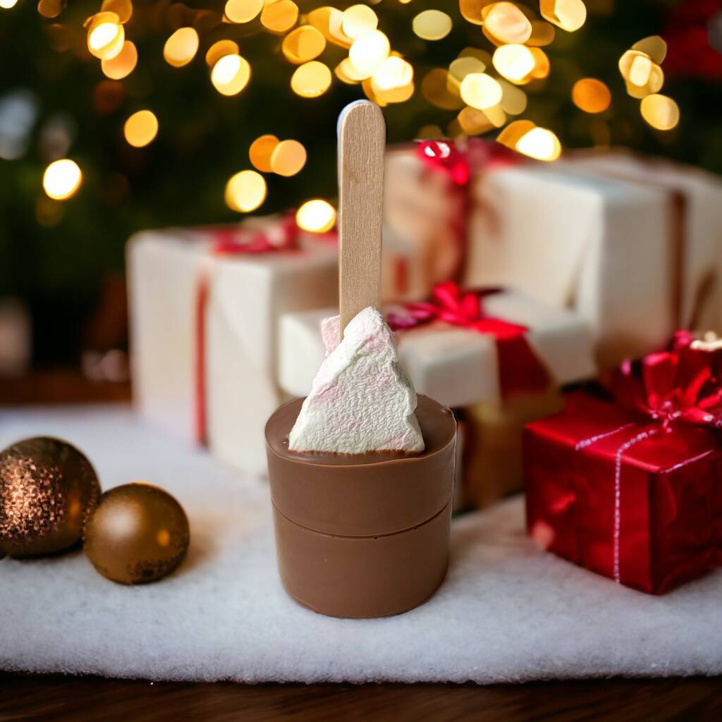 christmas hot chocolate stirrer