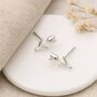 Sterling Silver Rosebud Stud Earrings – 8mm, thumbnail 1 of 5