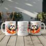 Personalised Dog Mug Shih Tzu In An Autumn Wreath, thumbnail 2 of 2