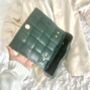 Vegan Leather Woven Cassette Bag, thumbnail 3 of 11
