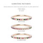 Design Your Own Birthstone Eternity Ring, thumbnail 5 of 10