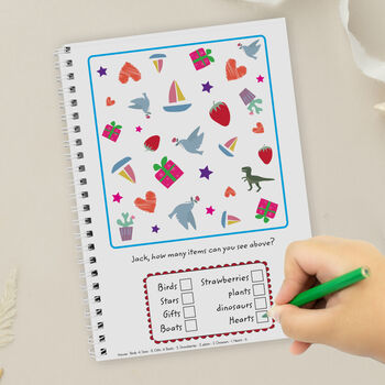 Personalised Wedding Activity And Colouring Book For Kids, 4 of 11
