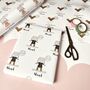Personalised Birthday Age Mouse Or Bunny Wrapping Paper, thumbnail 9 of 12