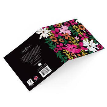 Pack Of Four Vivid Garden Blooms Greeting Cards, 8 of 12
