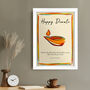 Personalised Diwali Lamp Wall Art, thumbnail 3 of 6