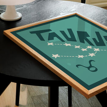 Taurus Horoscope Art Print, 3 of 4