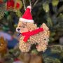 Personalised Cockapoo Christmas Decoration, thumbnail 2 of 3