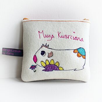 Guinea Pig Purse, Personalised, 6 of 8
